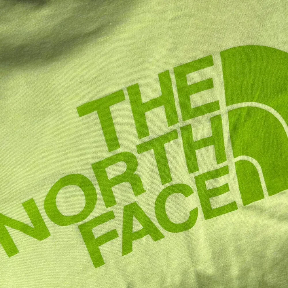 The North Face light green tri-blend tee S NWT